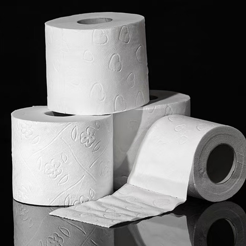Toilet Paper Manufacturer - Custom Hygienic 3 Ply Bathroom Tissue Paper Toilet Paper 4 Ply Wholesale