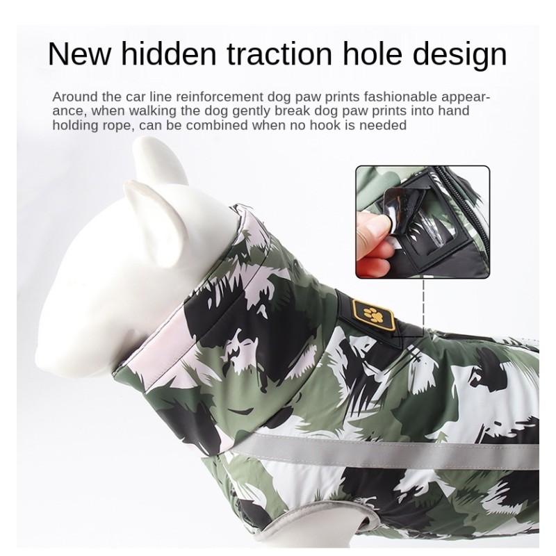 Pet Clothes Supplier - New Style Autumn Winter Outdoor Pet Clothes Reflective Dog Jacket for Seasons