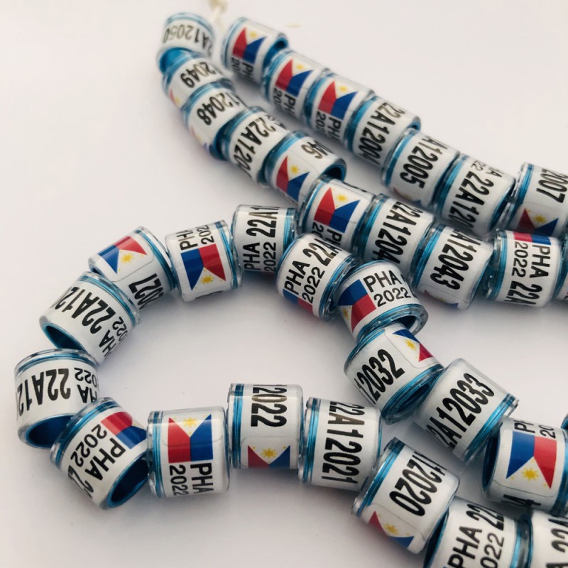 Pigeon Ring Supplier - 2022 Aluminium Bird Dove Racing Pigeon Leg Rings Bands for Pigeons