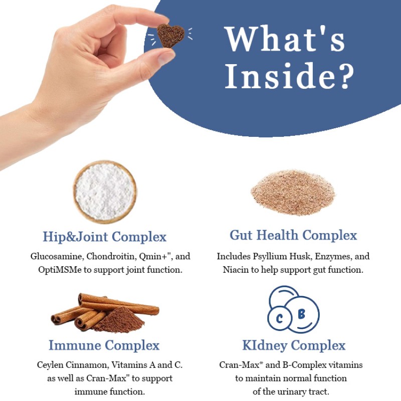 Dog Joint Supplement Supplier - OEM Glucosamine Chondroitin MSM Chews