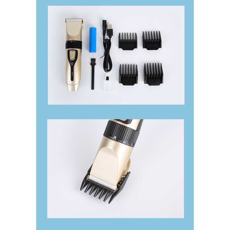 Pet Hair Trimmer Factory - Hot Sale Portable USB Charge Electric Pet Hair Trimmer Dog Cat Hair Clippers