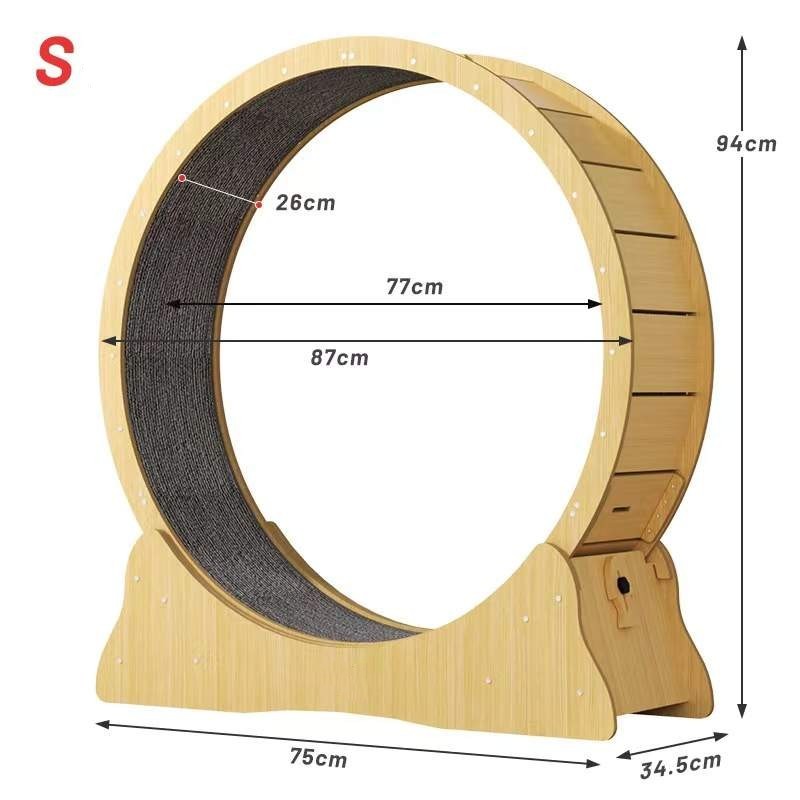 Cat Wheel Factory - Hot Sale Cat Wheel Dog Cat Treadmill Fitness Roller Silent Exercise Running Wheel