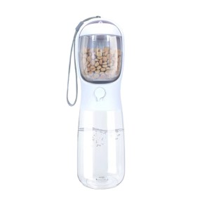 Pet Water Bottle Supplier - Wholesale Drinking Dispenser Two in One Portable Pet Water Bottle Dog Travel