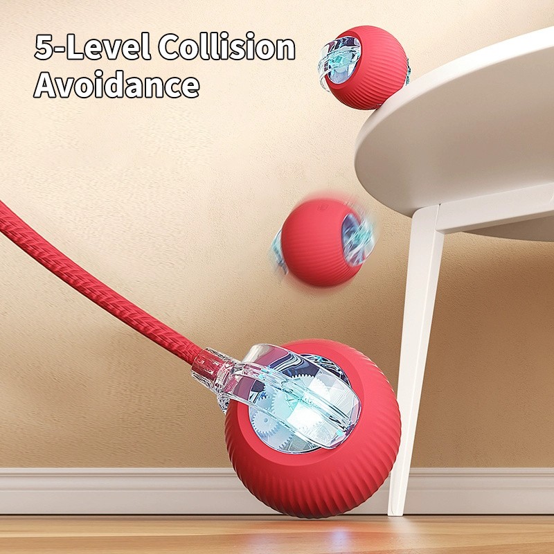 Cat Toy Ball Manufacturer - 2025 Hot Sale Smart Cat Balls Electric Interactive Speedy Tail Toy