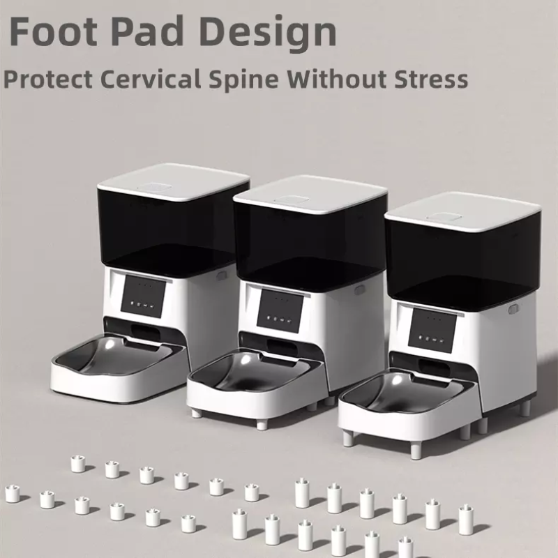 Smart Pet Feeder Factory - Hot Sale Custom Logo Box Dog Cat Smart Pet Feeder Wifi App Remote Control