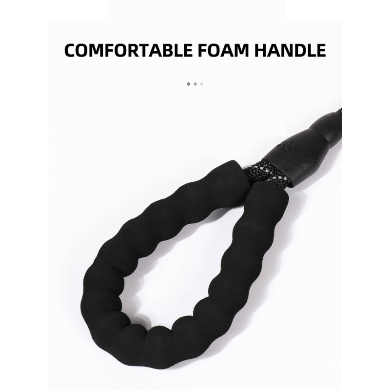 Dog Training Leash Manufacturer - Adjustable Nylon Slip Lead Dog Training Leash Solid P Chain Control Rope