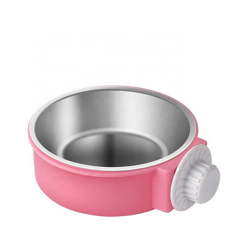 Pet Bowl Supplier - Hot Sale Plastic Pet Hanging Bowl Pet Water Food Feeder Dog Bowl for Cages