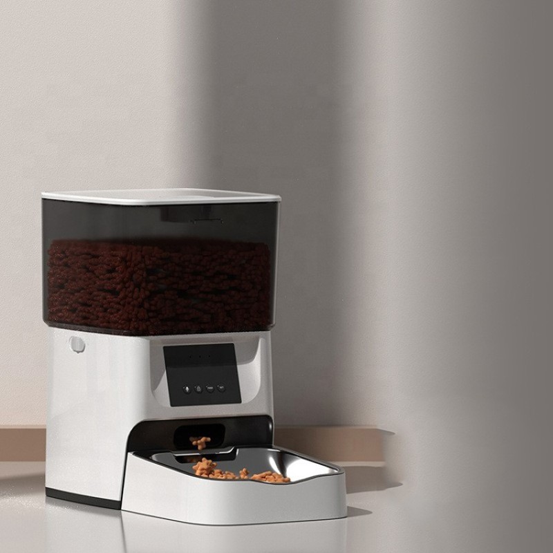 Cat Feeder Supplier - WIFI Remote Control Cat Automatic Feeder Smart Pet Food Timing Feeder for Cats