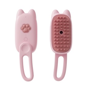 Pet Comb Supplier - 360 Degree Rotating ABS USB Charged Cat Steam Hair Massage Combs for Grooming