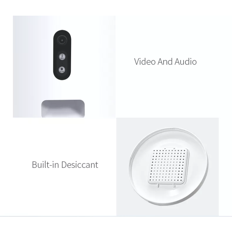 Smart Pet Feeder Manufacturer - Customized Intelligent Timer Smart Pet Feeder Wifi Camera Automatic