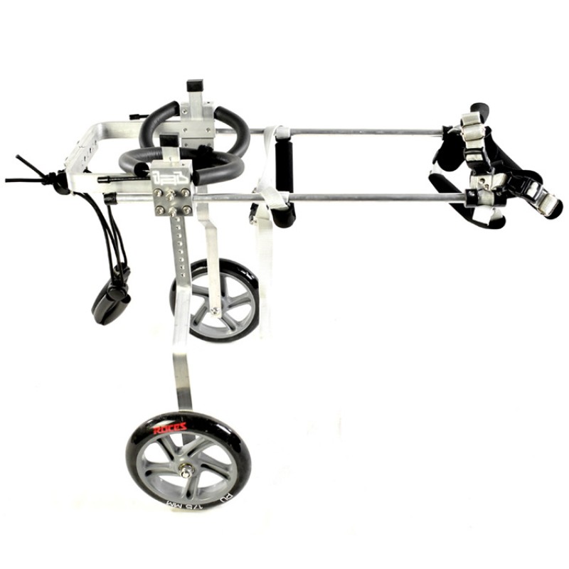 Dog Wheelchair Manufacturer - Pet Products Accessories 2024 Adjustable Dog Cart 2 4 Wheels Chair