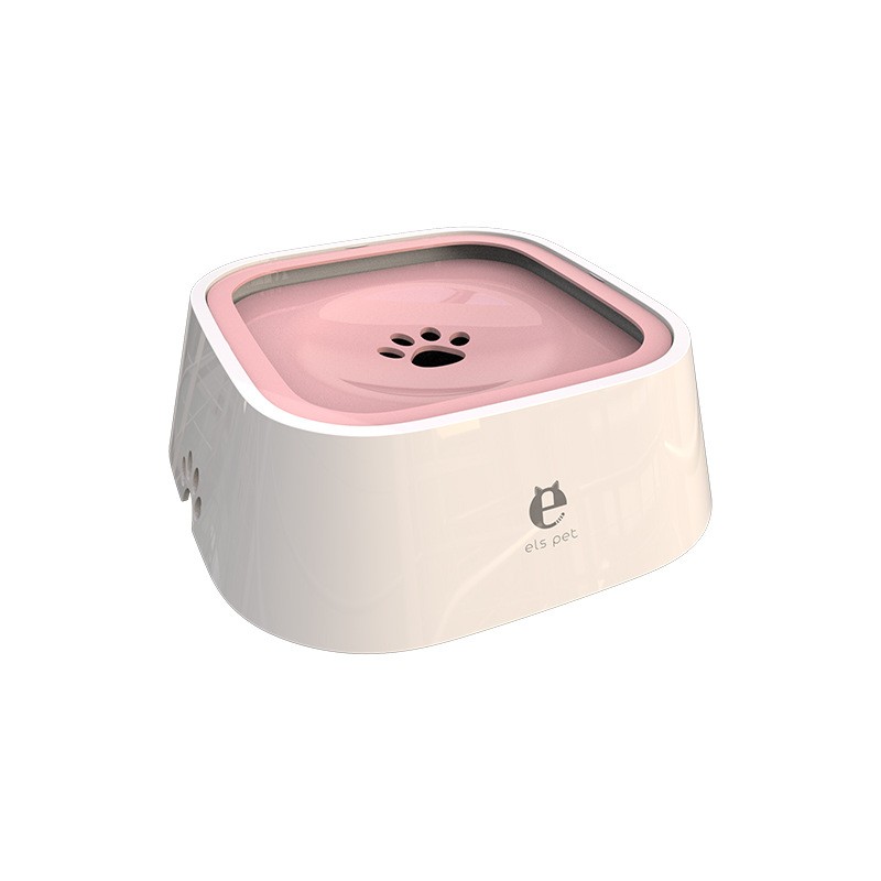 Pet Bowl Manufacturer - Manufactured 1L Plastic Pet Anti Spill Dog Bowls Floating Cat Bowl Non-Spill