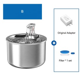 Pet Water Fountain Factory - 2L Automatic Cat Water Fountain Pet Water Fountain Auto Stainless Steel