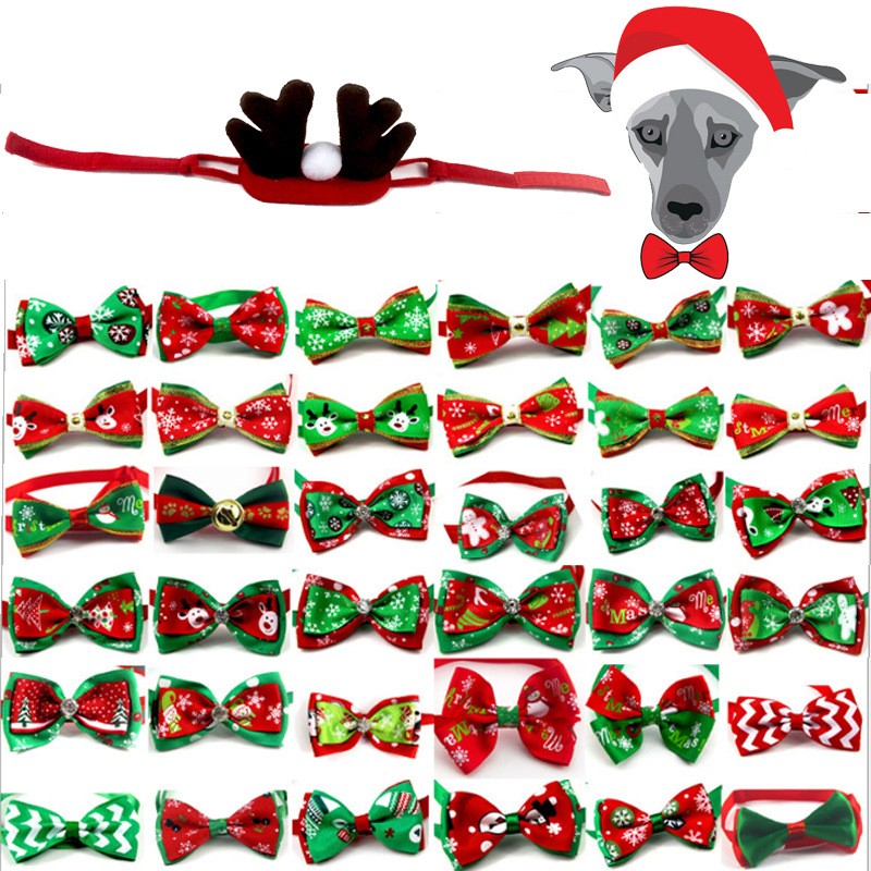 Pet Collar Factory - Hot Sell Halloween Movable Sublimation Pet Collar Dog Bow Ties Colorful Custom