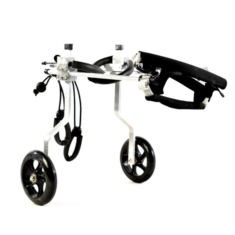 Dog Wheelchair Manufacturer - Pet Products Accessories 2024 Adjustable Dog Cart 2 4 Wheels Chair