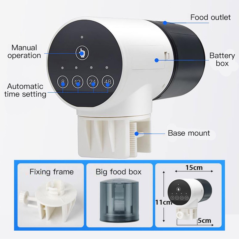 Automatic Fish Feeder Manufacturer - Automatic Fish Feeder Digital Tank Aquarium Electrical Plastic Timer