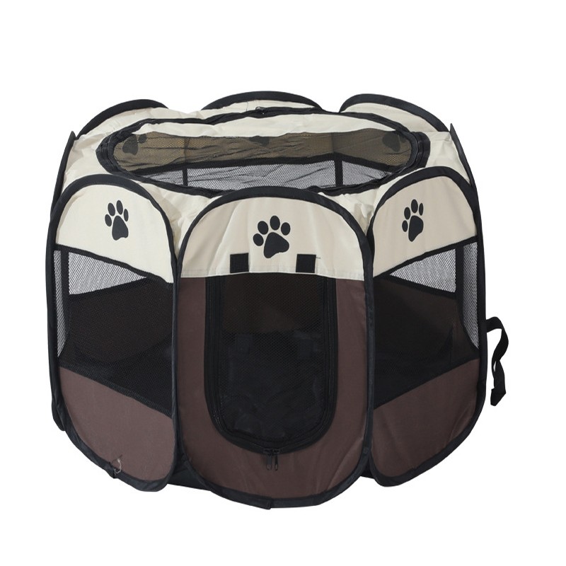 Pet Tent Factory - 2022 Octagonal Sleeping Bed Portable Oxford Pet Tent for Cats Outdoor Use