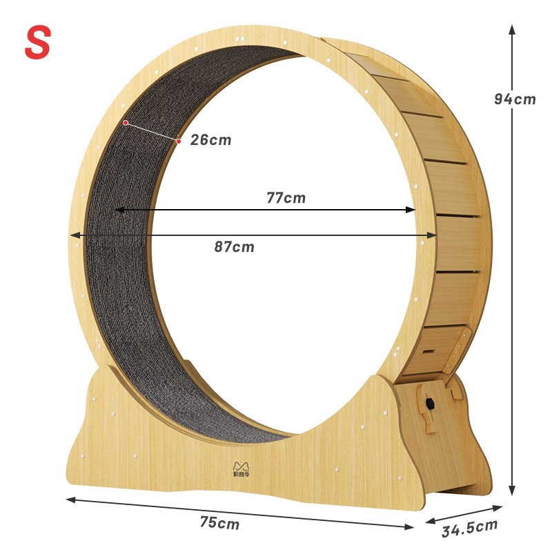 Cat Treadmill Supplier - Dog Cat Treadmill Pet Fitness Roller Silent Exercise Running Wheel Furniture