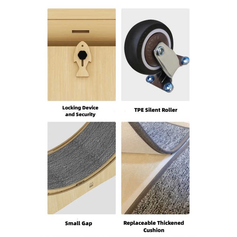 Cat Toy Wheel Manufacturer - Productos Juguetes Para Mascotas Factory Wholesale Fiber Board Pet Cat Toy Wheel