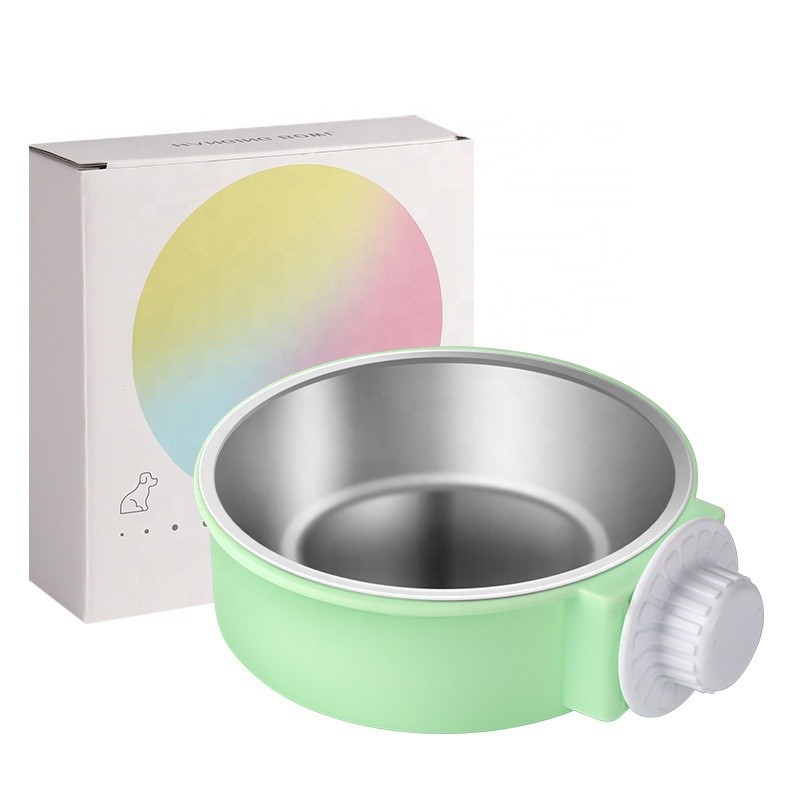 Pet Bowl Supplier - Hot Sale Plastic Pet Hanging Bowl Pet Water Food Feeder Dog Bowl for Cages