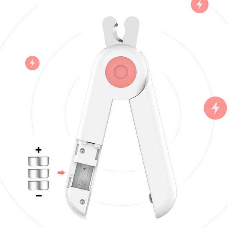 Pet Nail Clippers Supplier - Hot Selling Safe Set Pet Nail Care Illuminate Blood Line Nail Clippers