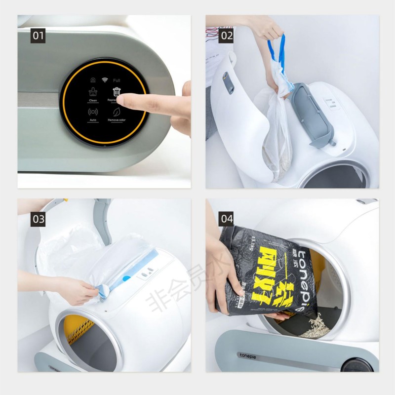 Cat Litter Box Supplier - Intelligent Smart Self Cleaning Litter Box Intelligente Kattenbak for Cats