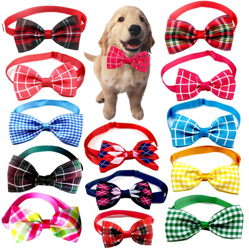 Pet Collar Factory - Hot Sell Halloween Movable Sublimation Pet Collar Dog Bow Ties Colorful Custom