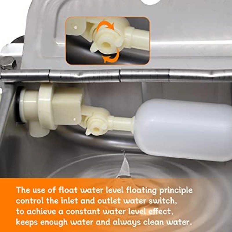 Livestock Waterer Manufacturer - Automatic Stainless Steel 3/4'' Float Valve Livestock Waterer Cow Horse