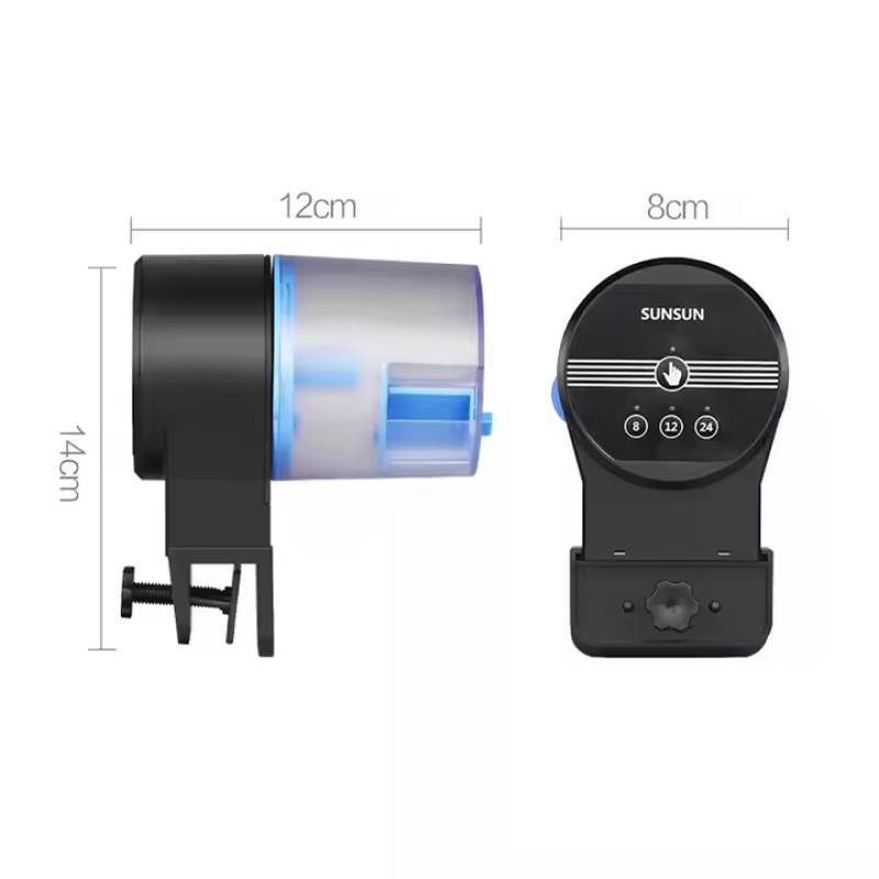 Aquarium Feeder Manufacturer - Fish Feeder Automatic Fish Tank Feeding Koi Goldfish Feeder Plastic