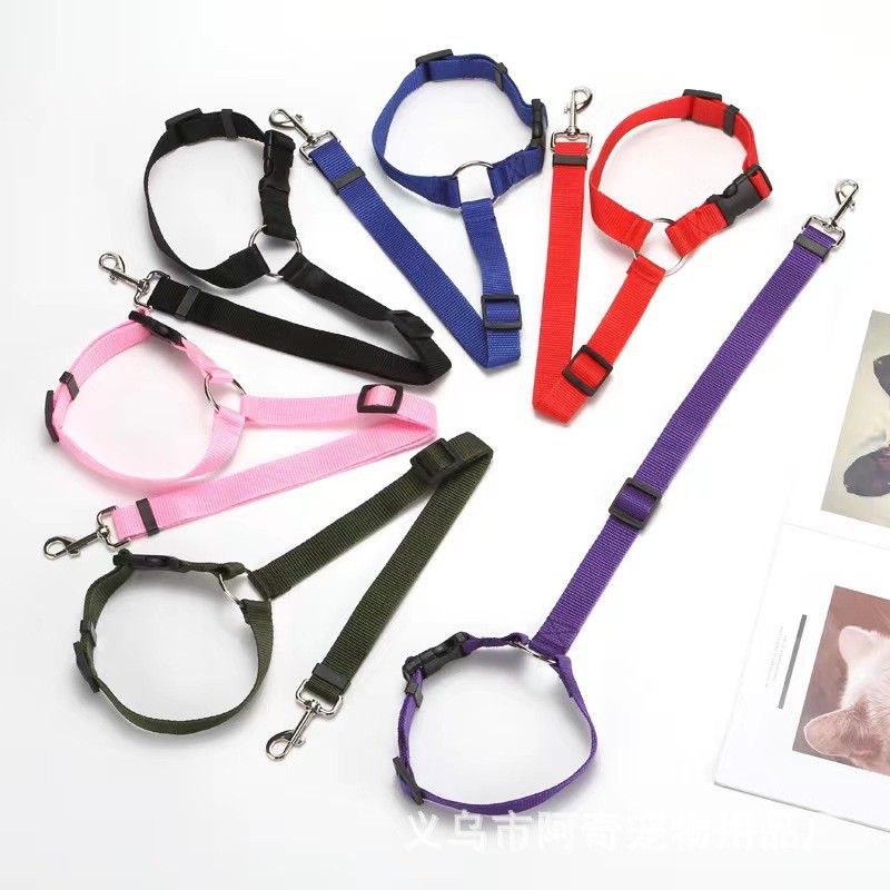 Dog Seat Belt Supplier - Best Quality 2 in 1 Reflective Nylon Dog Car Seat Belt Durable Upgrade Metal Buckle