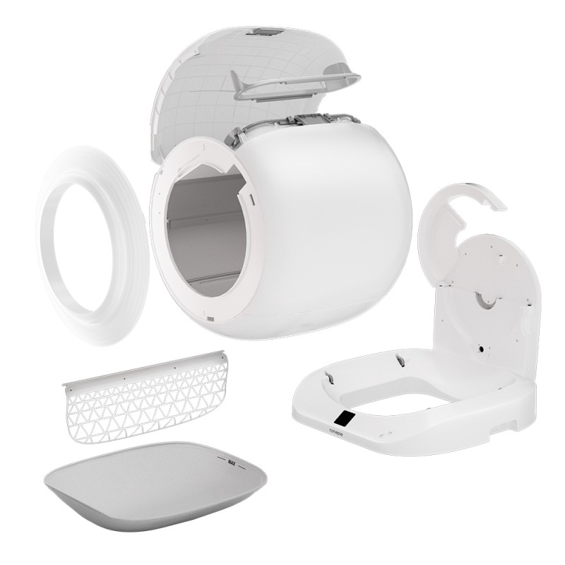 Cat Litter Box Supplier - 2025 New Upgrade Q-clean Intelligent Automatic Smart Self Cleaning