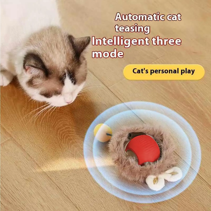 Pet Toy Factory - 2025 USB Charger Electric Smart Dog Ball Automatic Interactive Silicone Toy