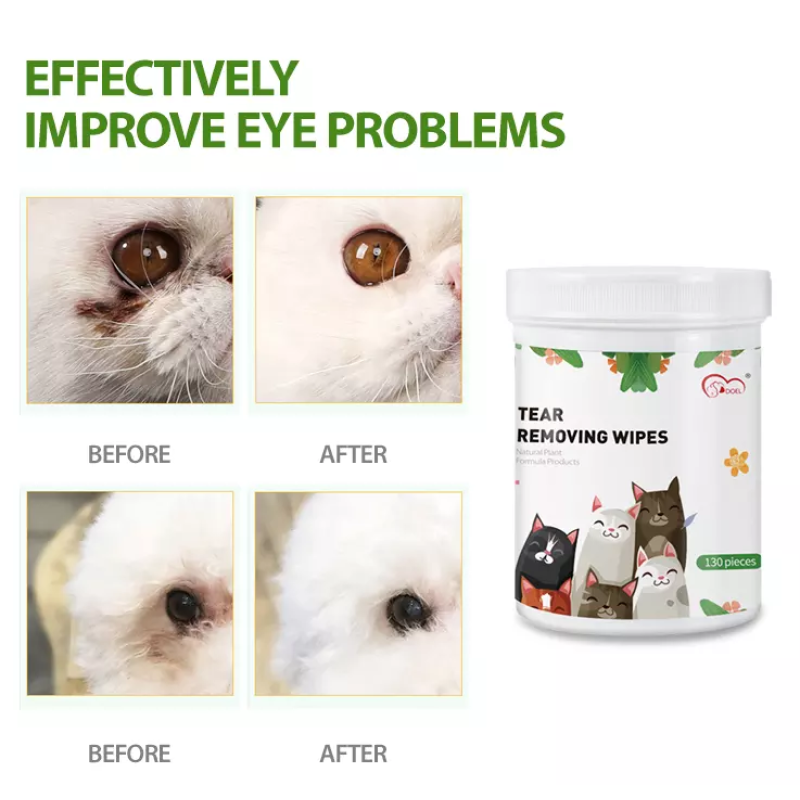 Pet Wipes Factory - Pet Wipes Organic Pet Eye Wet Wipes Biodegradable Pet Cleaning Wipes