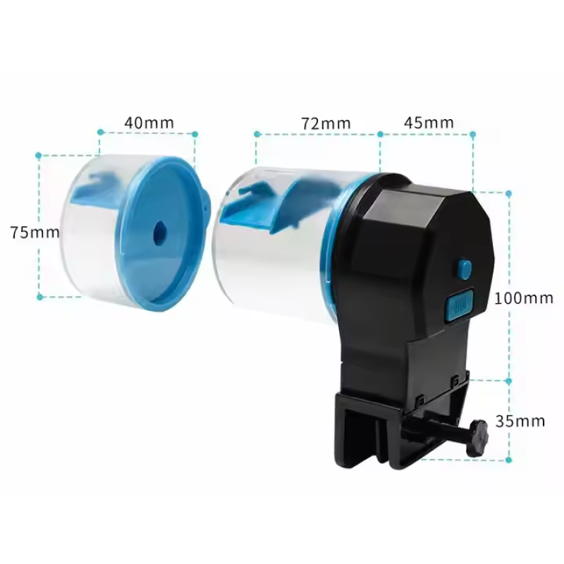 Aquarium Feeder Manufacturer - Fish Feeder Automatic Fish Tank Feeding Koi Goldfish Feeder Plastic