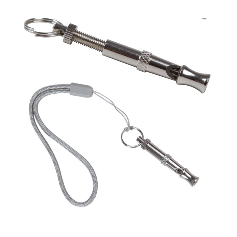 Dog Whistle Supplier - Hot Silver Metal Dog Whistles Ultrasonic Dog Whistle for Pets Training