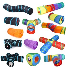 Cat Tunnel Manufacturer - Hot Sale Interactive Cat Play Tunnel Toys Cat Tunnel Tube Collapsible Felt