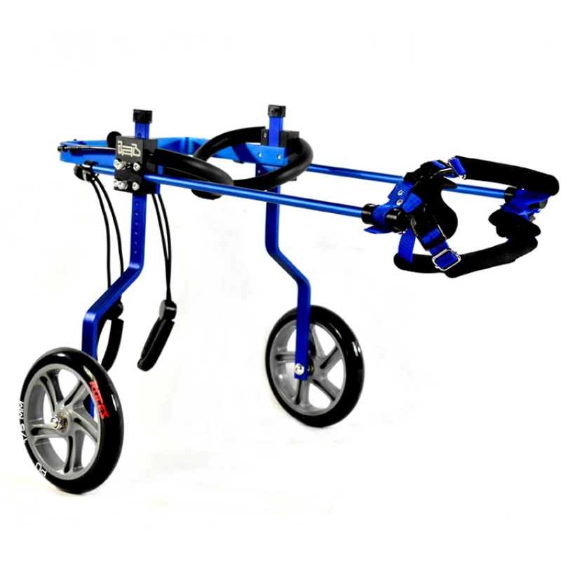 Dog Wheelchair Manufacturer - Adjustable Dog Cart 2 4 Wheels Chair Pet Mobility Dog Wheelchair Handicapped