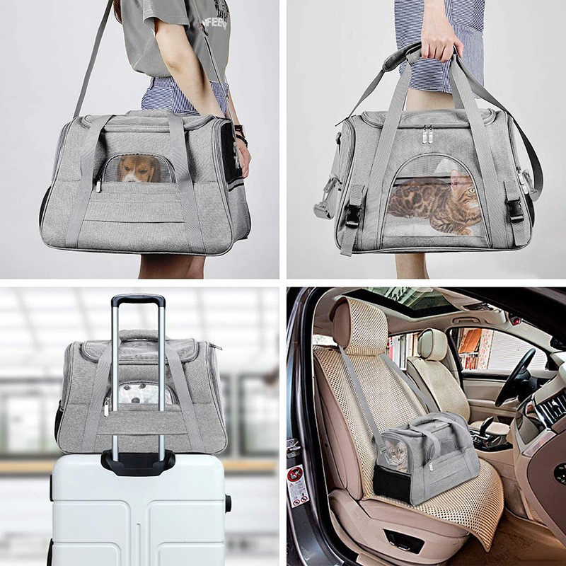 Pet Carrier Manufacturer - Custom logo Light Other Pet Carrier Travel Products Airline Approved Travel Bag
