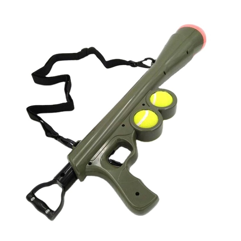 Dog Ball Launcher Factory - High Quality Interactive Plastic Dog Tennis Ball Launcher Factory Wholesale