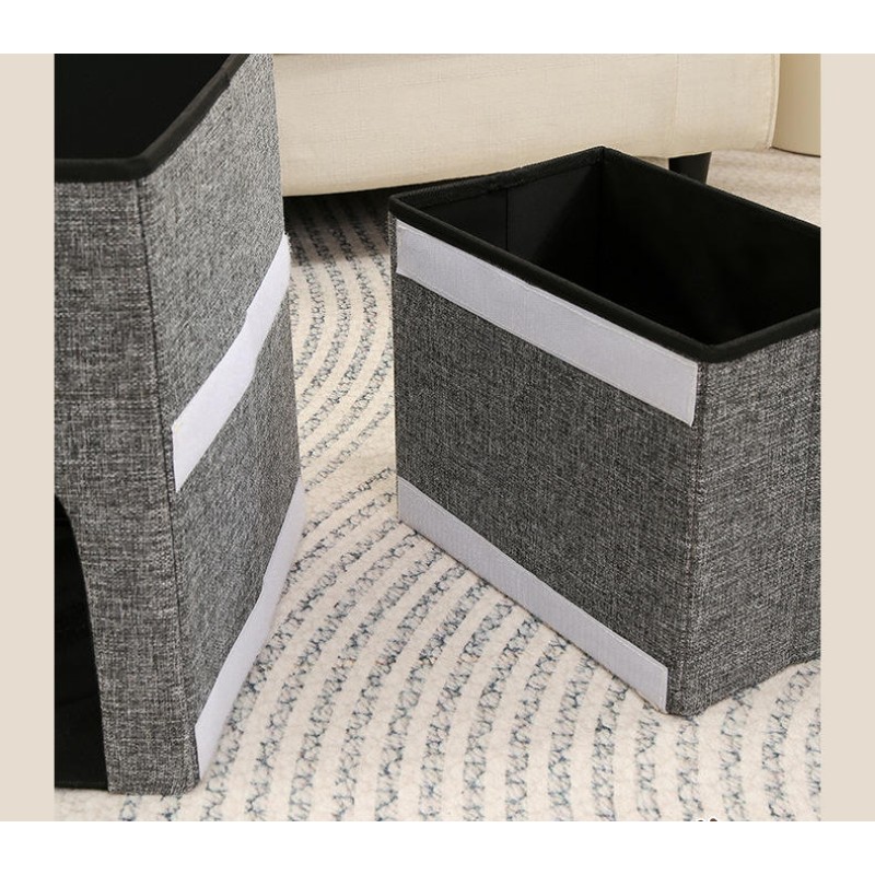 Pet Ramp Factory - Wholesale Custom 3-Step Soft Foam Pet Ramp Stairs Grey Small Dog Cat Ladder