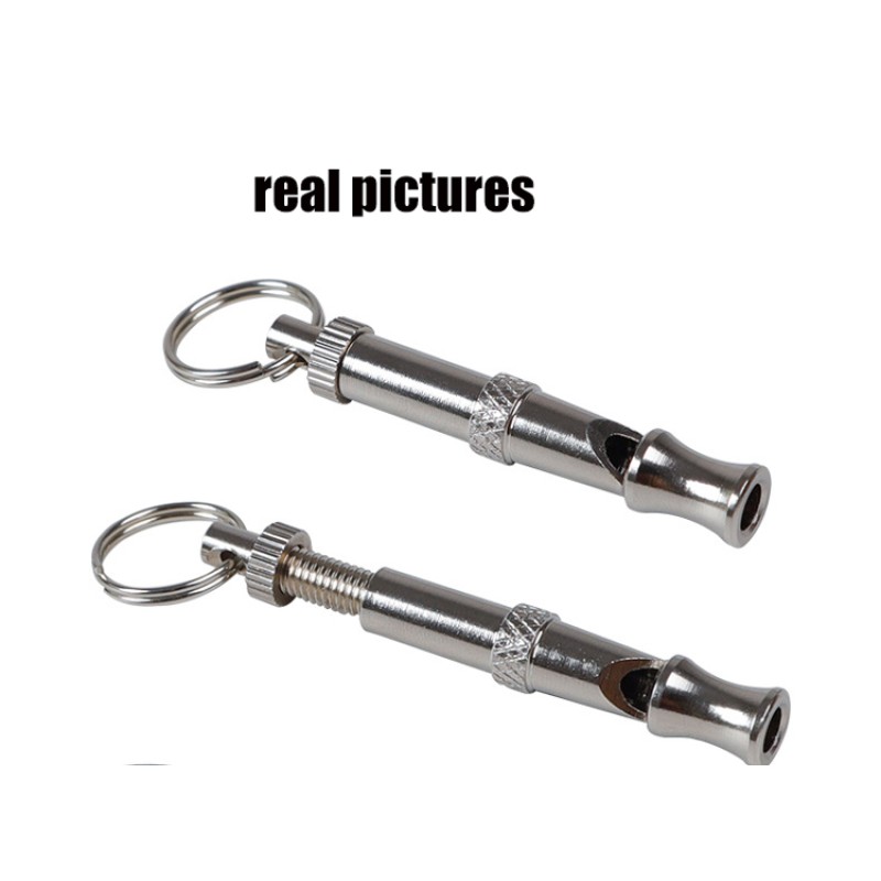 Dog Whistle Supplier - Hot Silver Metal Dog Whistles Ultrasonic Dog Whistle for Pets Training