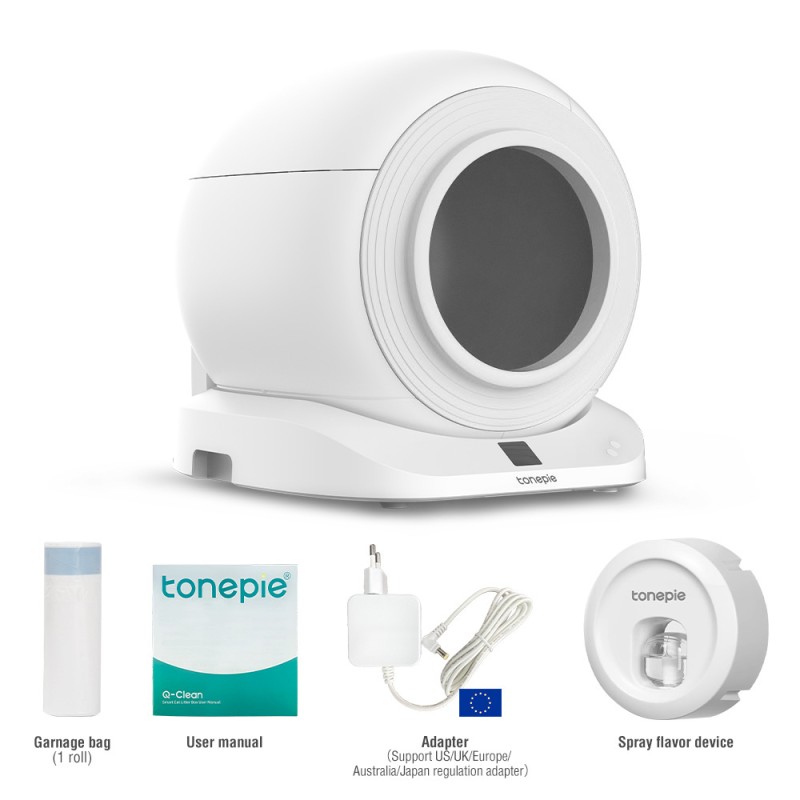 Cat Litter Box Supplier - 2025 New Upgrade Q-clean Intelligent Automatic Smart Self Cleaning