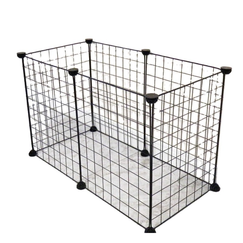 Pet Playpen Factory - DIY Foldable Iron Pet Playpen Dog Cat Playing Kennel Pet Fence Small Animals