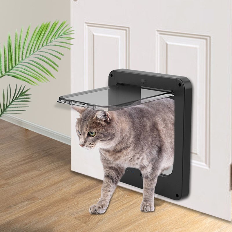 Smart Cat Door Factory - Factory Smart Cat Door for Interior Exterior Microchip Cat Pet Door RFID