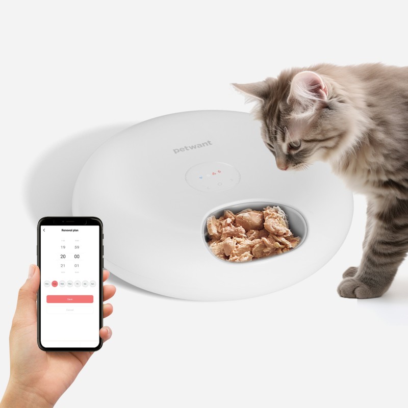 Pet Feeder Manufacturer - 2023 New Design Intelligent Automatic Timing Pet Feeder Cat Dog Food Machine