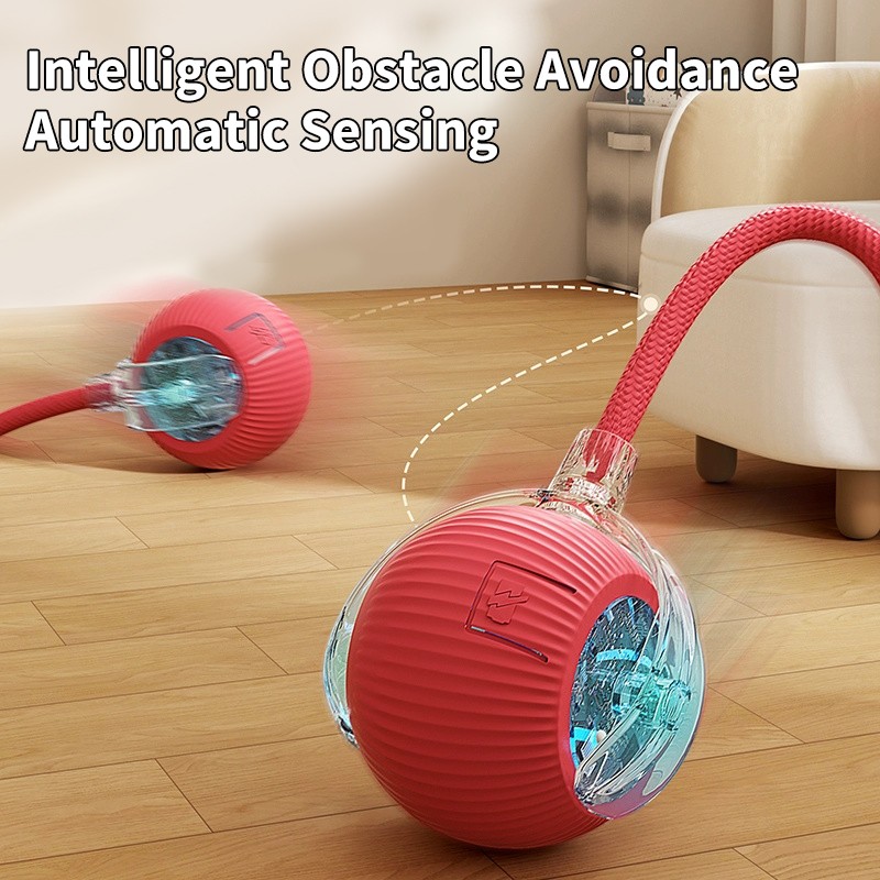 Cat Toy Ball Manufacturer - 2025 Hot Sale Smart Cat Balls Electric Interactive Speedy Tail Toy
