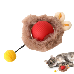 Pet Toy Factory - 2025 USB Charger Electric Smart Dog Ball Automatic Interactive Silicone Toy