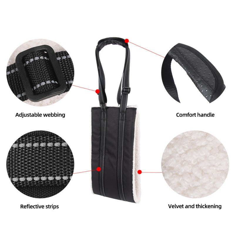 Dog Support Harness Manufacturer - Pet Dog Hind Leg Support Harness Full Body Support Recovery Sling Portable