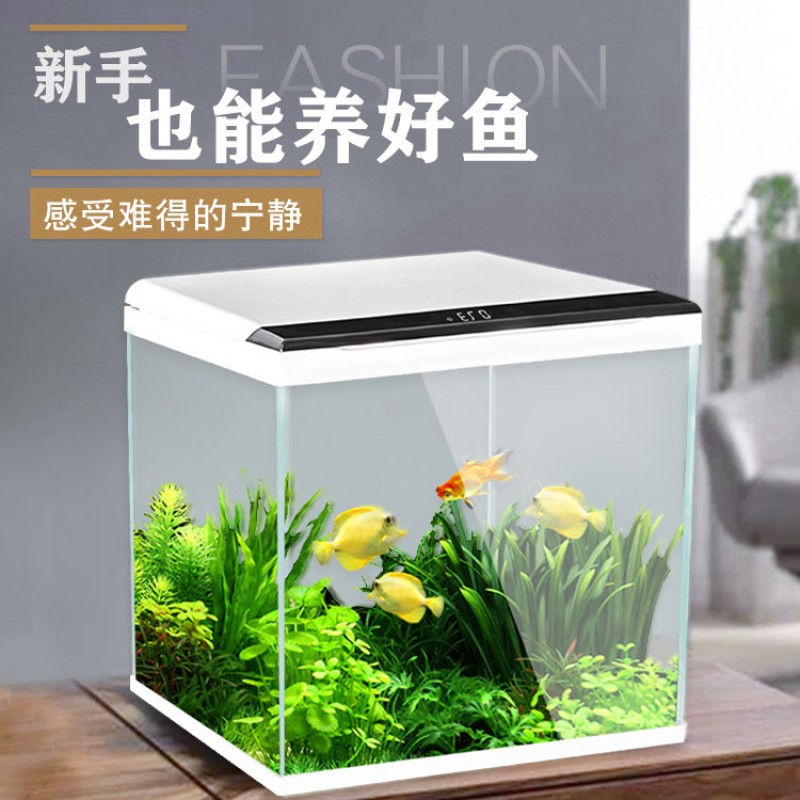 Small Fish Tank Manufacturer - OEM Sobo Super White Glass Aquarium