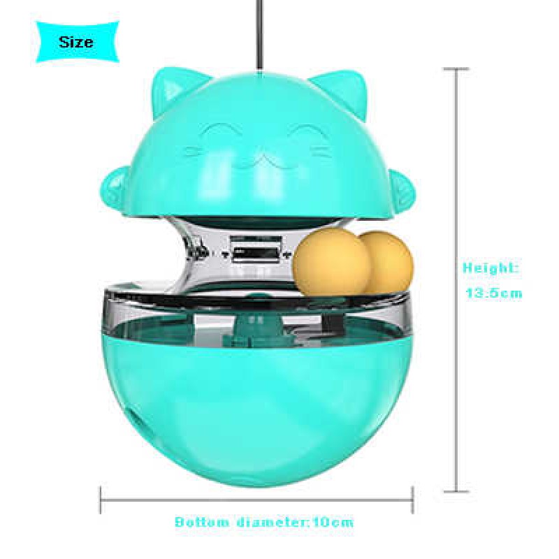 Cat Tumbler Toy Supplier - OEM Food Leaking Interactive Ball